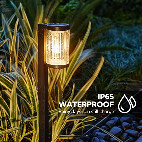 Solar Pathway Lights Outdoor (6 Count)