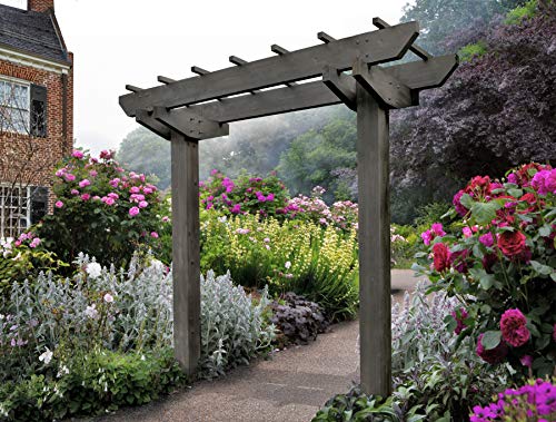Vita Charcoal Gray Wildwood Cedar Arbor