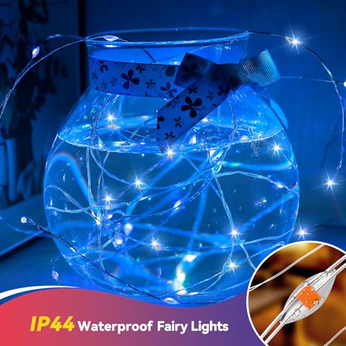 4 Pack Christmas Fairy Lights Battery Operated Each 20FT 60 LED