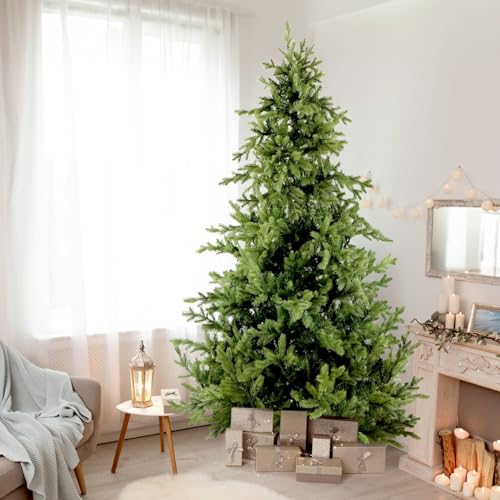 9 Ft. Foxtail Pine Artificial Christmas Tree with Stand and No Lights