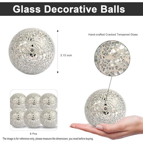 6Pcs Decorative Ball for Bowls