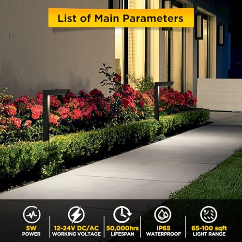 3CCT LED Low Voltage Landscape Pathway Light (8 Count)