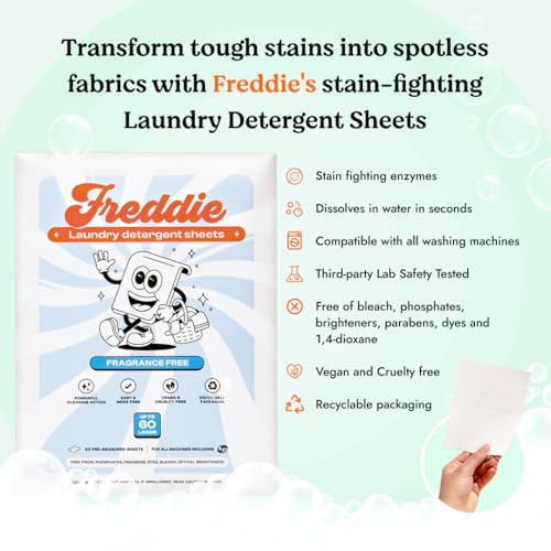 Low Waste Laundry Detergent Sheets (30 Count)