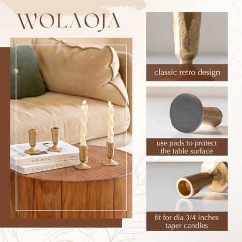 Candle Sticks Holder Decor (4 Count)