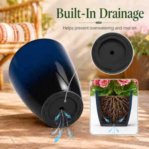 Set of 3 Tall Planter (3 Count)