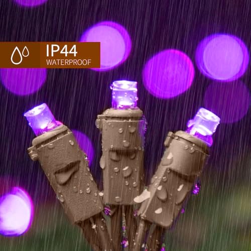 Purple Halloween Lights (100 Count)