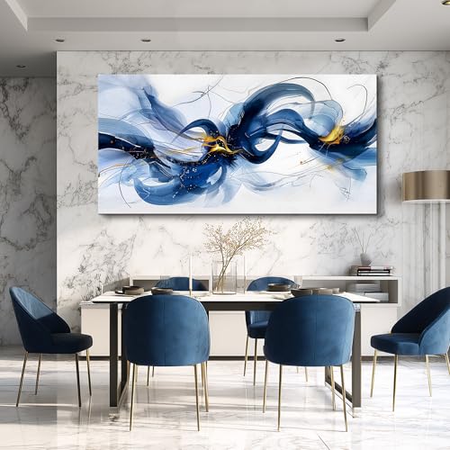 Canvas Wall Art For Living Room Wall Decor For Bedroom Office Wall Decoration Abstract Ink Painting Artwork Room Aesthetic Home Decor 20x40 In