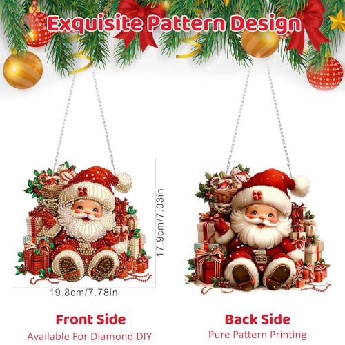 Christmas Diamond Art Hanging Kits for Adult