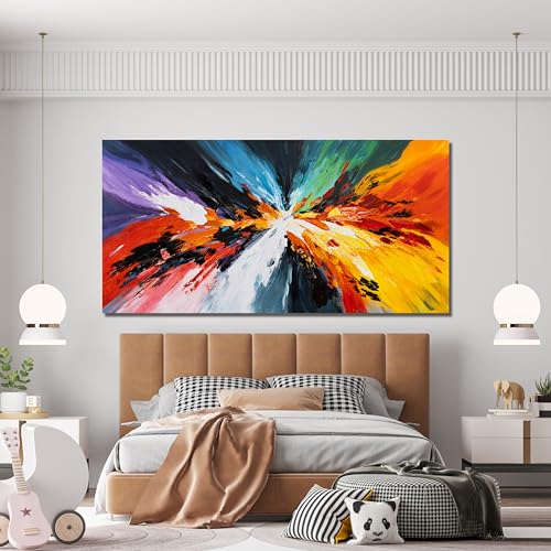 Large Canvas Wall Art Decor For Living Room Abstract Wall Art Decor 29"x58"