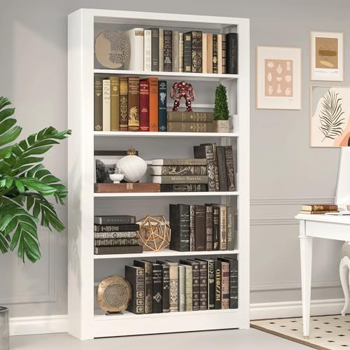 White Bookshelf