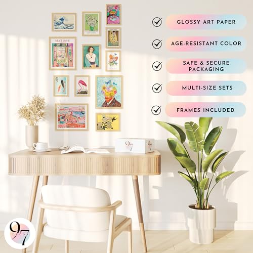 Eclectic Maximalist Wall Art (16 Count)