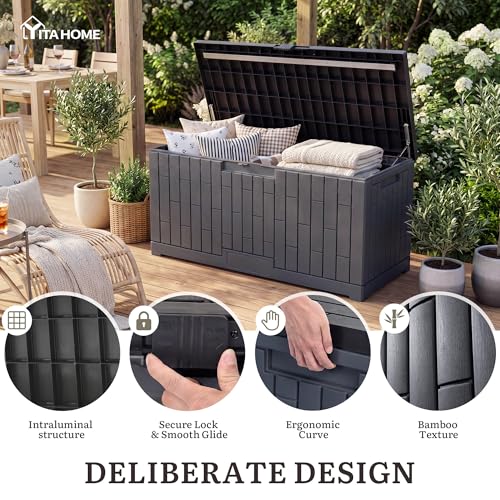 120 Gallon Outdoor Storage Deck Box