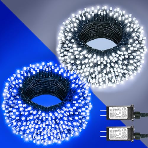 2 Pack Christmas Lights Outdoor