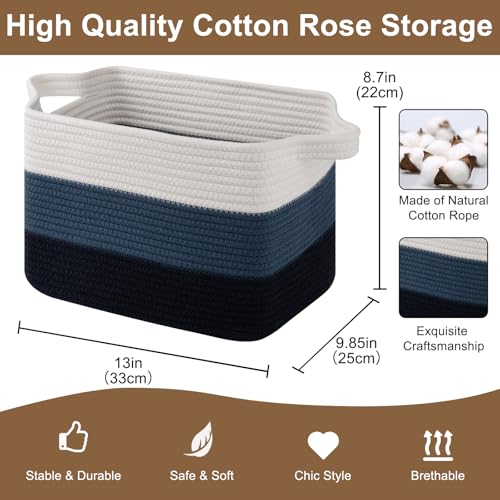 Storage Basket for Organizing 3 Pack (3 Count)