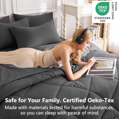 Oversized Queen Comforter Set 98"x98"