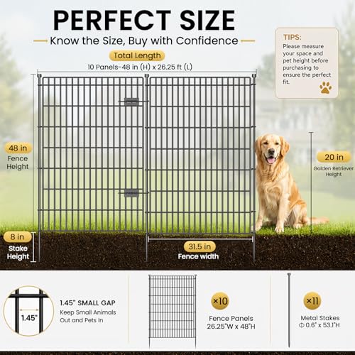 No Dig Garden Fence