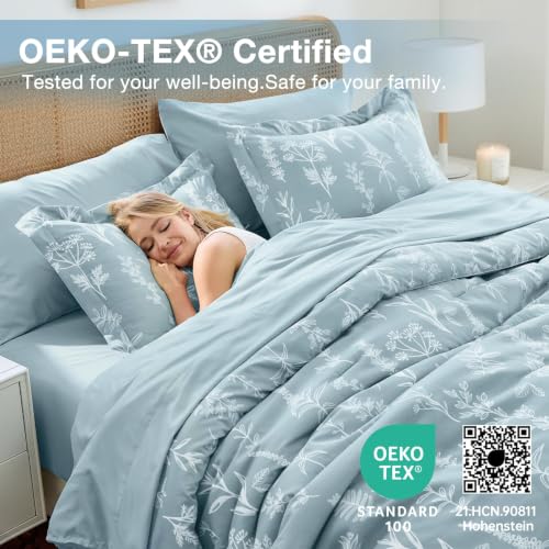 Mineral Blue Cal King Comforter Set