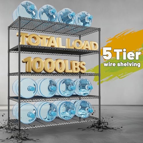Heavy Duty 5 Tier Storage Shelves