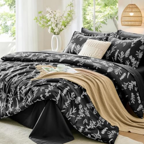 Black California King Comforter Set