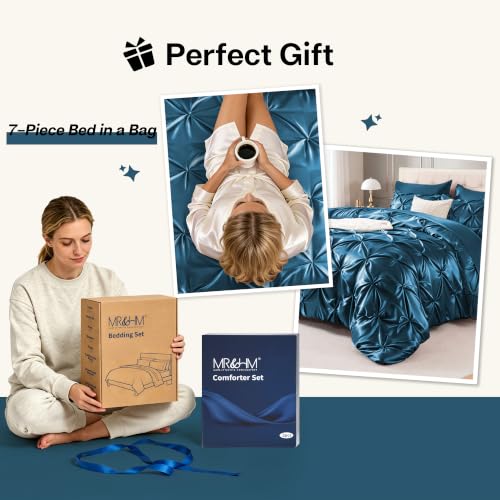 Satin California King Comforter Set