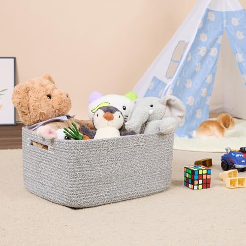 Large Storage Baskets for Shelves (2 Count)
