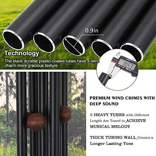 Wind Chimes Outdoor Deep Tone