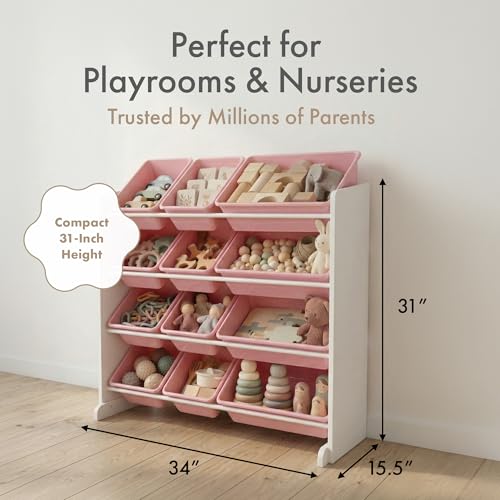Kids Toy Organizer with 12 Bins