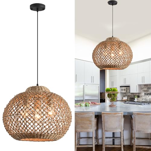 Rattan Pendant Light