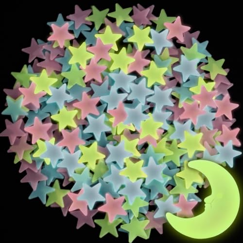 200 Glow in The Dark Stars for Ceiling (200 Count)