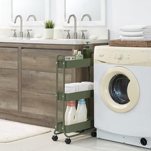 Slim Rolling Storage Cart