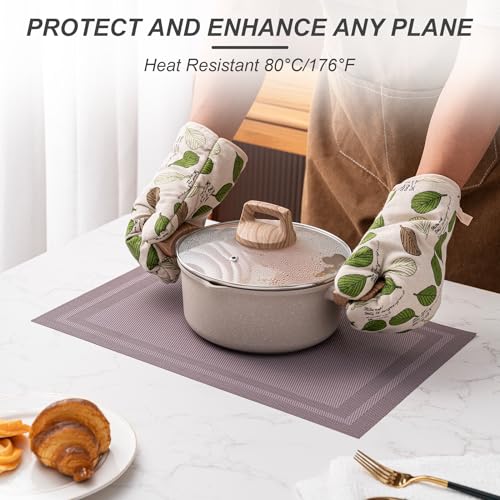 Placemats Set of 4 Washable Indoor (4 Count)