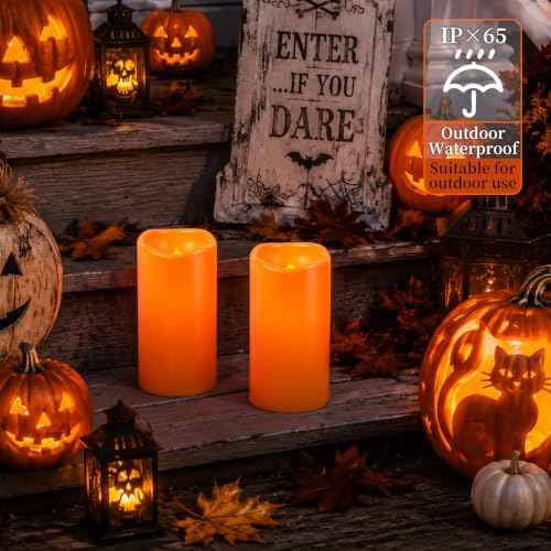 3"x6" Flameless Candles (2 Count)