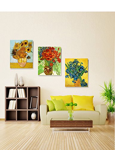Van Gogh Canvas Wall Art (3 Count)
