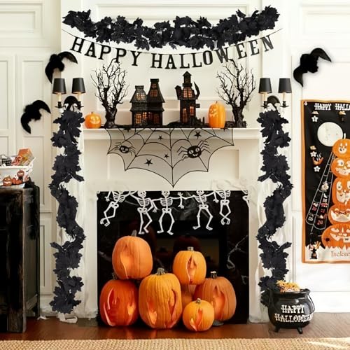 Black Artificial Flower Garland Fake Rose Vines Hanging Rose Vines