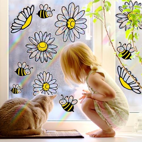 16 Pcs Window Decals to Prevent Bird Strikes