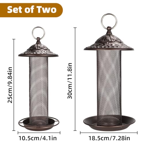 Nyjer Thistle Seeds Wild Bird Feeder 2 Pack