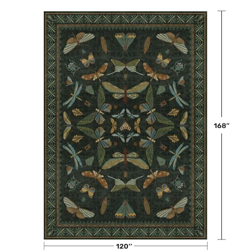 Green Living Room Rug (140 Sq Ft)