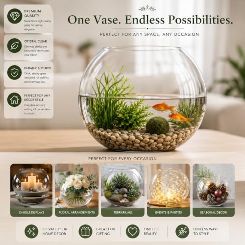 Glass Bubble Bowl