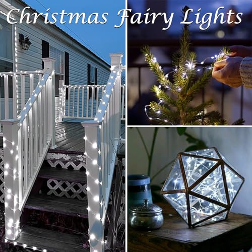 3 Pack 60 LED Fairy Lights Battery Operated with Remote