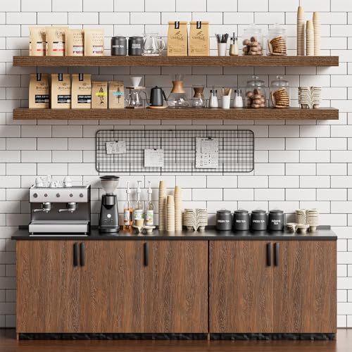 55 Inch Long Floating Shelves for Wall (2 Count)