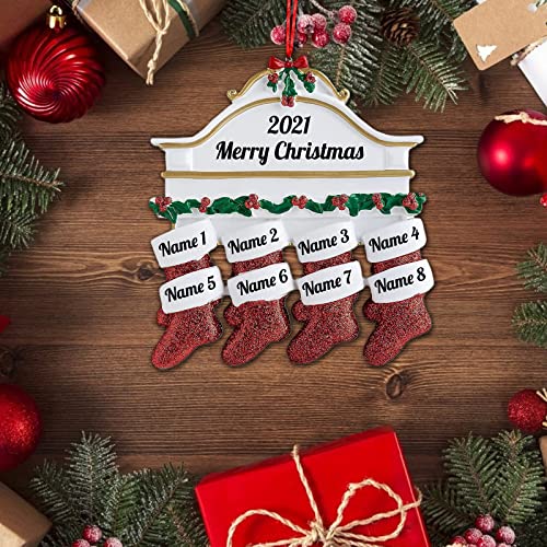 Personalized Christmas Ornaments Family of 2