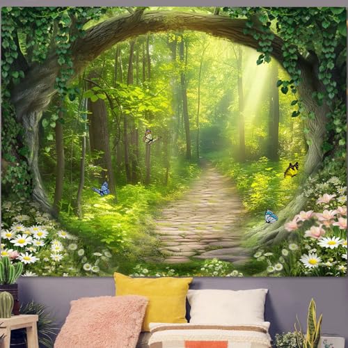 Nature Enchanted Forest Tapestry