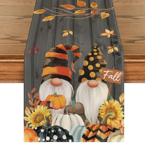 210 GSM Fall Table Runner Home Party Decor 13x120 Inch