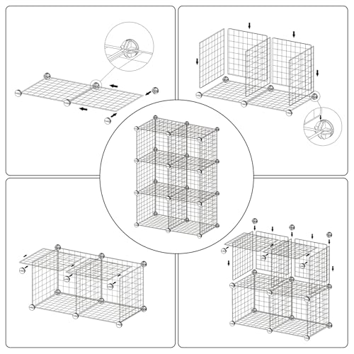 Wire Cube Storage