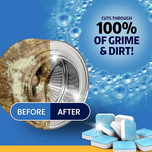 Washing Machine Cleaner Tablets 24 Pack (24 Count)