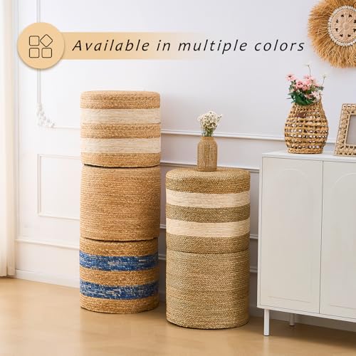 Handwoven Ottoman Pouf