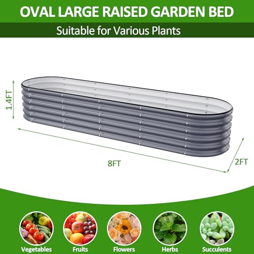 Galvanized Raised Garden Bed