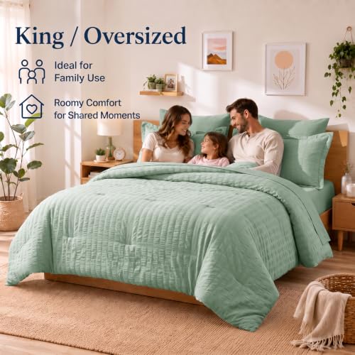 Oversized King Comforter Set 120x98