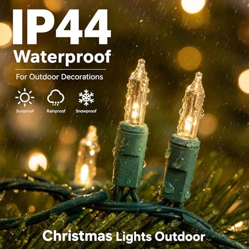 Warm White Christmas Lights (21 Foot)