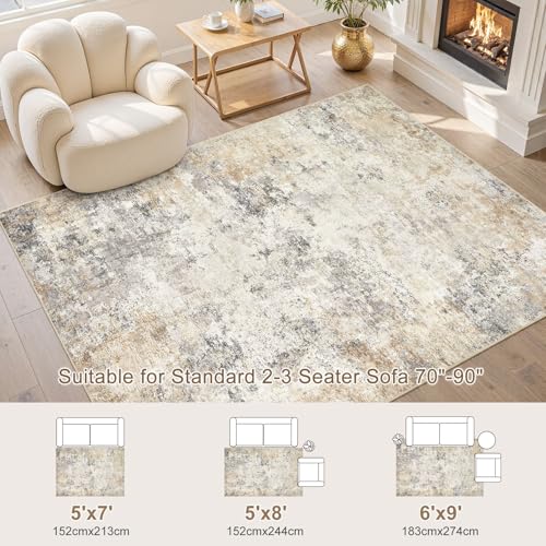 5x7 Area Rug Living Room Rugs (35 Sq Ft)